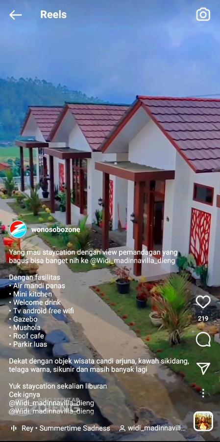 Villa Madinna Dieng Diyeng Luaran gambar